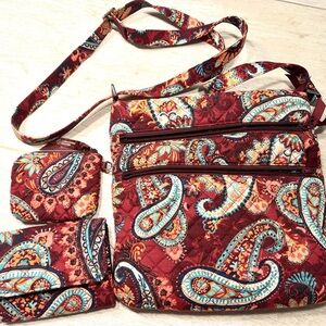 Vera Bradley Hipster Crossbody Shoulder Bag